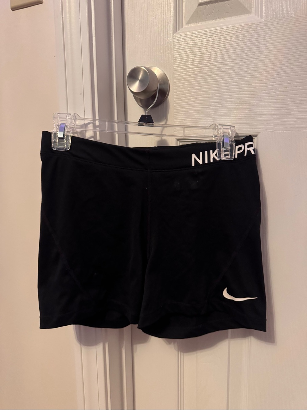 Nike Black Women's Pro Logo Training Shorts